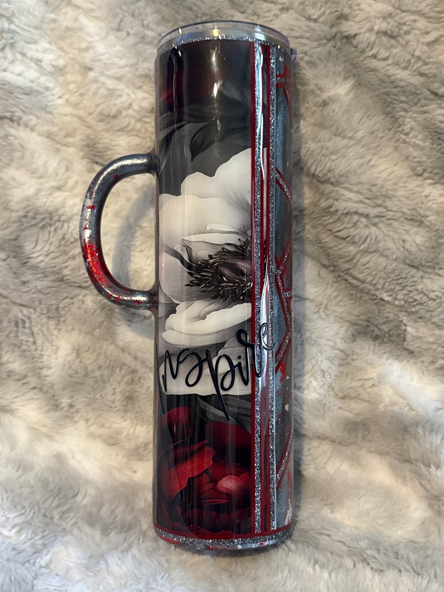 ✨ Inspire & Bloom 🌹 – 30oz Tumbler